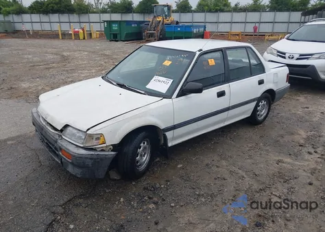 1988 Honda Civic Dx from USA, damaged, VIN 1HGED3648JA001481